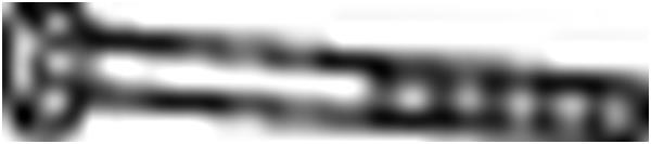 Śruba układu wydechowego BOSAL 258-870
