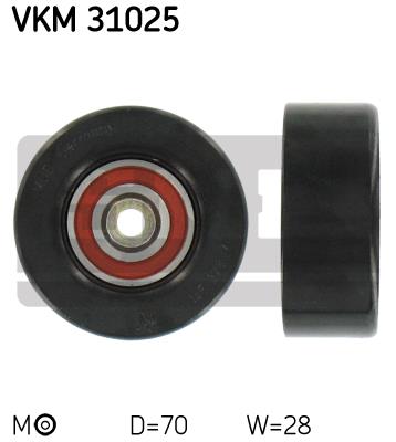 Rolka napinacza paska osprzętu SKF VKM 31025