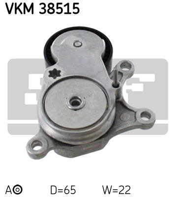 Rolka napinacza paska osprzętu SKF VKM 38515