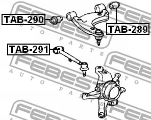 Tuleja wahacza FEBEST TAB-291