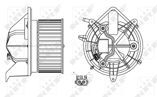 Wentylator wnętrza NRF 34157