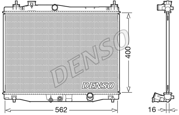 Chłodnica DENSO DRM40047