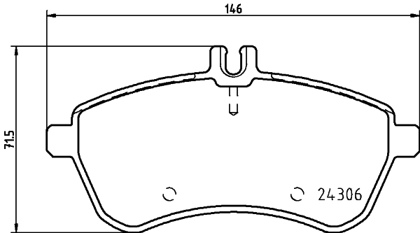 Klocki hamulcowe HELLA 8DB 355 012-581