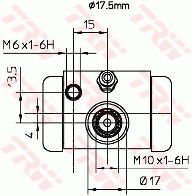 Cylinderek TRW BWC252
