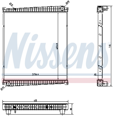 Chłodnica NISSENS 6378750