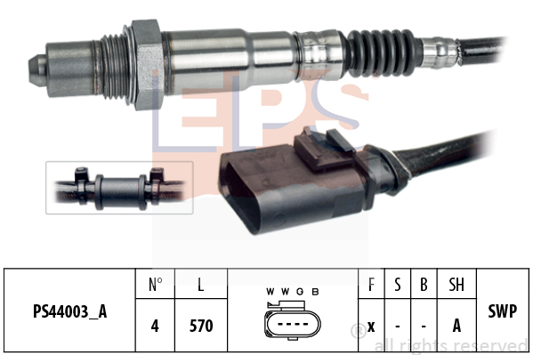 Sonda lambda EPS 1.998.347