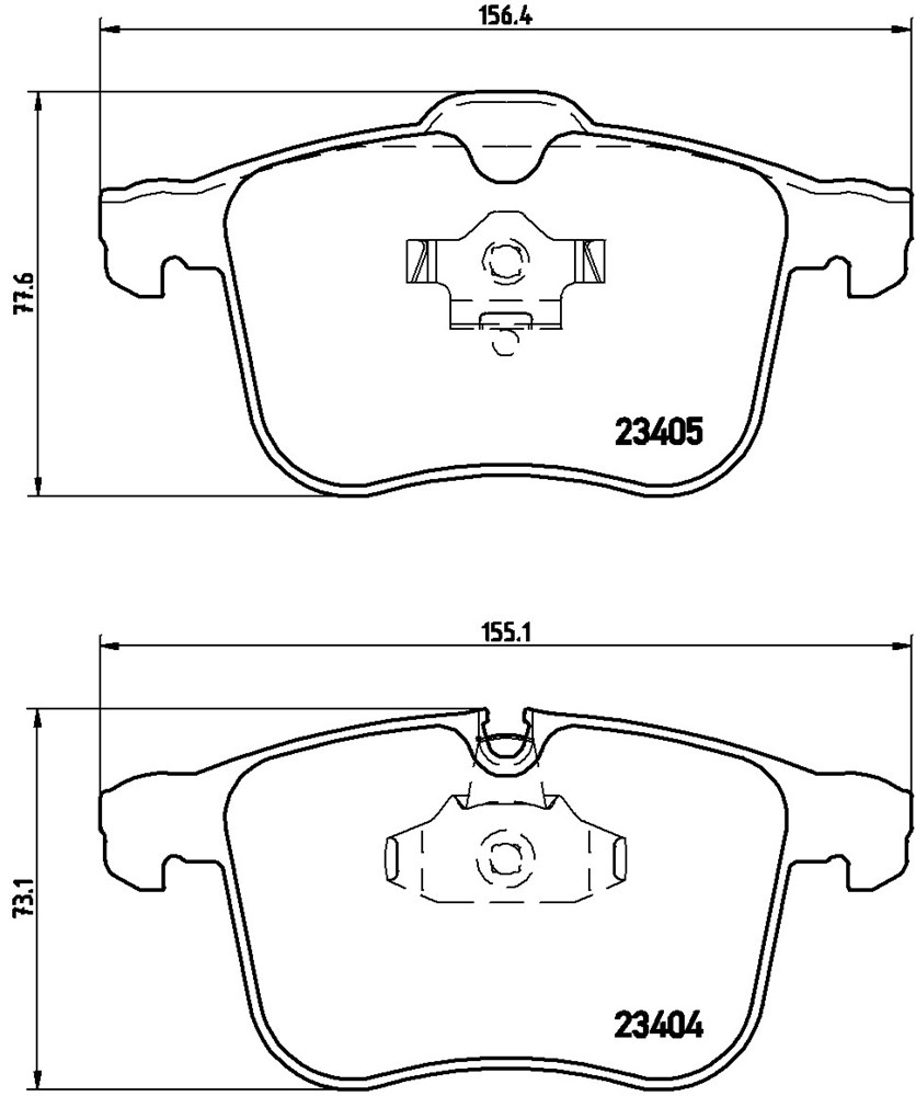 Klocki hamulcowe BREMBO P 59 049