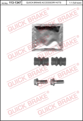 Zestaw naprawczy zacisk hamulcowy QUICK BRAKE 113-1347