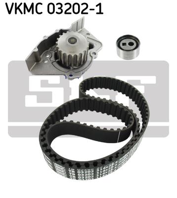 Zestaw paska rozrządu z pompą wody SKF VKMC 03202-1