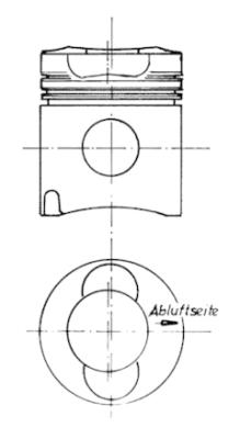 Tłok KOLBENSCHMIDT 90669600