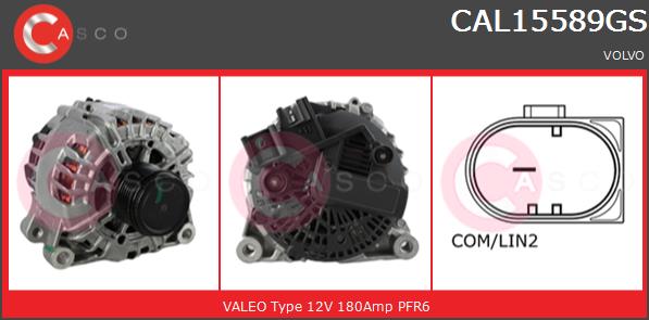 Alternator CASCO CAL15589GS