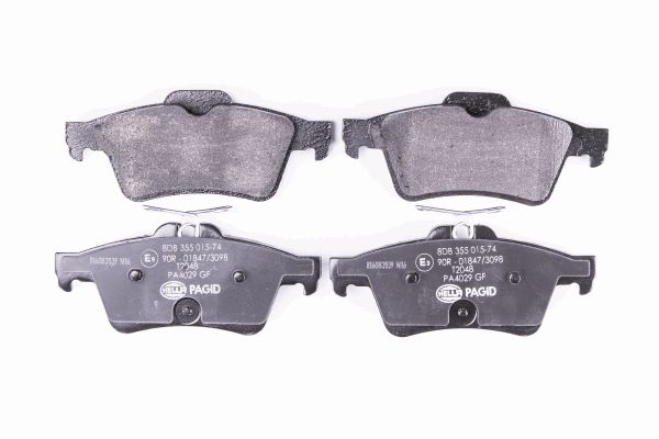 Klocki hamulcowe HELLA 8DB 355 015-741