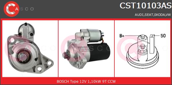 Rozrusznik CASCO CST10103AS