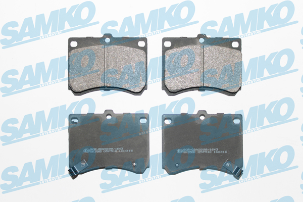 Klocki hamulcowe SAMKO 5SP510