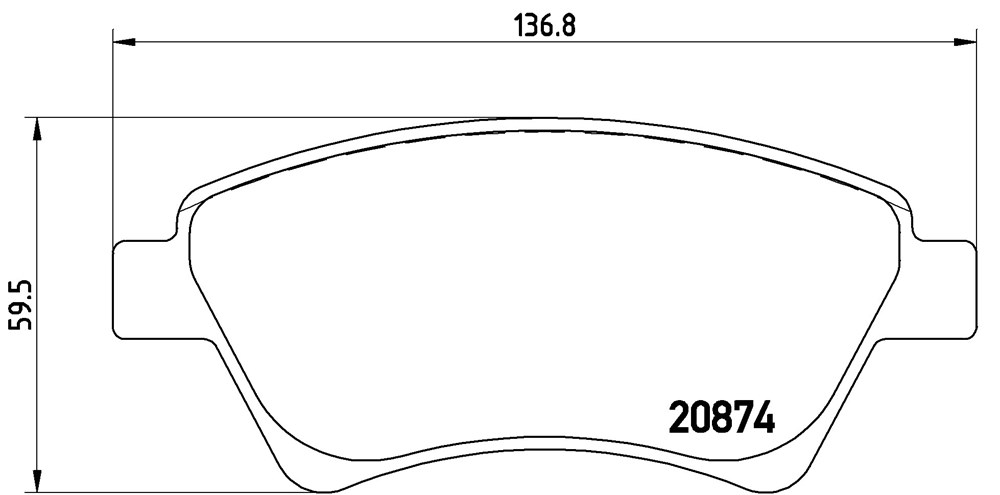 Klocki hamulcowe BREMBO P 68 034