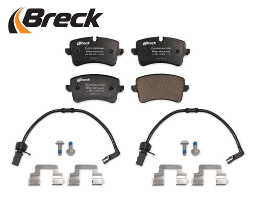 Klocki hamulcowe BRECK 25214 00 554 00