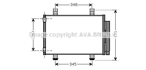 Skraplacz klimatyzacji AVA QUALITY COOLING SZA5087D