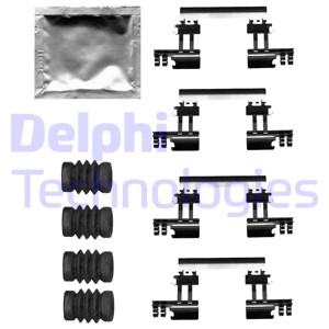 Zestaw akcesoriów montażowych  klocków hamulcowych DELPHI LX0679
