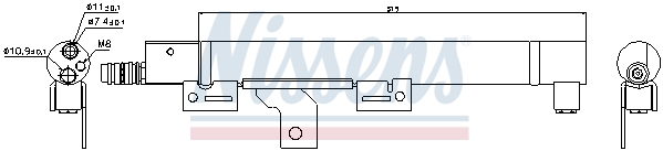 Osuszacz klimatyzacji NISSENS 95492