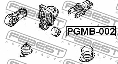 Poduszka silnika FEBEST PGMB-002