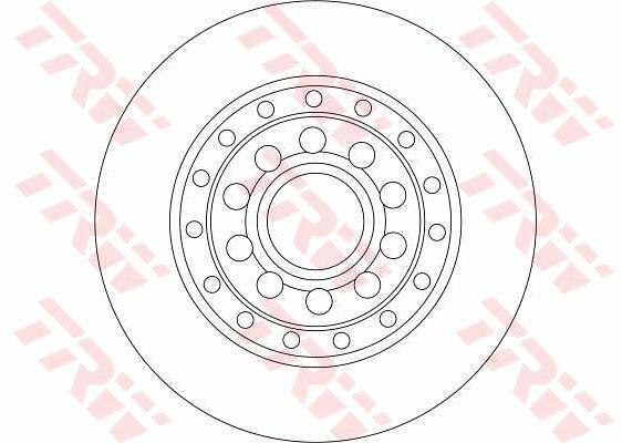 Tarcza hamulcowa TRW DF4269