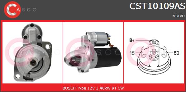 Rozrusznik CASCO CST10109AS