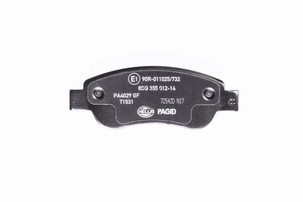 Klocki hamulcowe HELLA 8DB 355 012-141