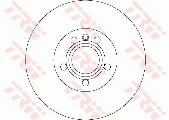 Tarcza hamulcowa TRW DF4323