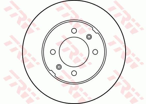 Tarcza hamulcowa TRW DF1829