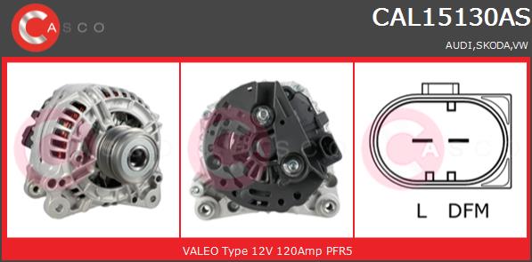 Alternator CASCO CAL15130AS