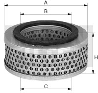 Filtr powietrza MANN-FILTER C 42 475