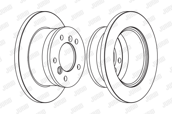 Tarcza hamulcowa JURID 567761J