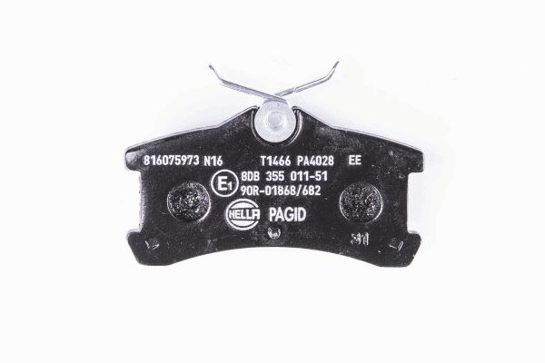 Klocki hamulcowe HELLA 8DB 355 011-511