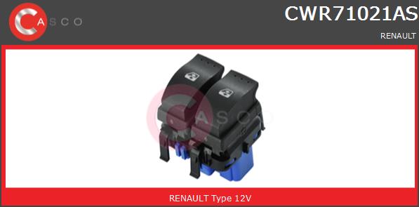 Przełącznik podnośnika szyby CASCO CWR71021AS