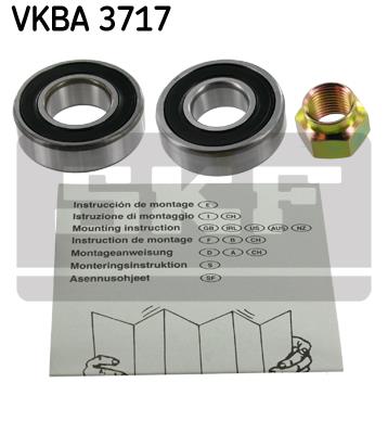 Zestaw łożysk koła SKF VKBA 3717