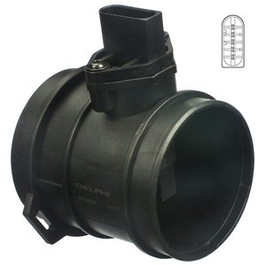 Przepływomierz masowy powietrza DELPHI AF10264-12B1