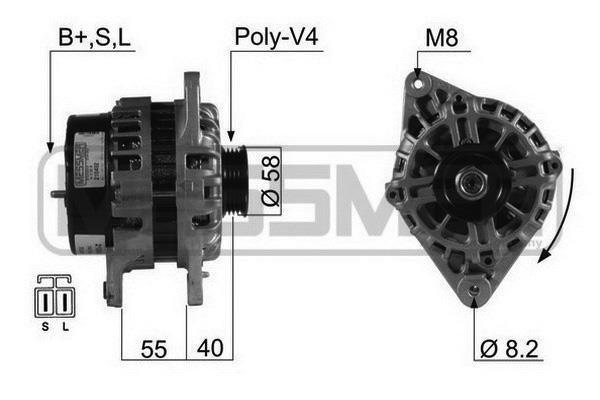 Alternator ERA 210492A