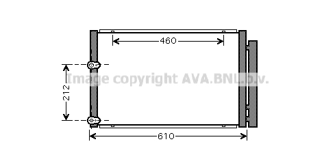 Skraplacz klimatyzacji AVA QUALITY COOLING TO5429D