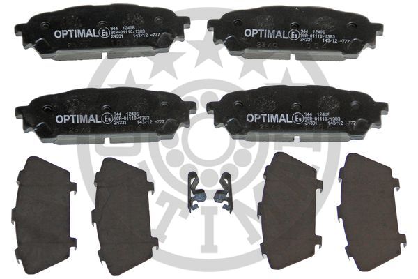 Klocki hamulcowe OPTIMAL BP-12406