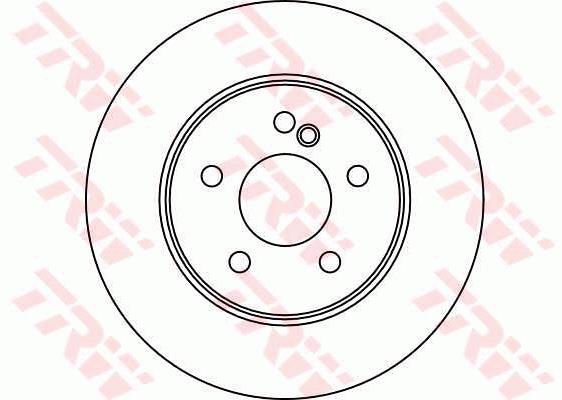 Tarcza hamulcowa TRW DF4134