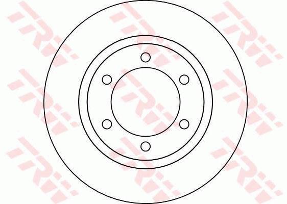 Tarcza hamulcowa TRW DF4115