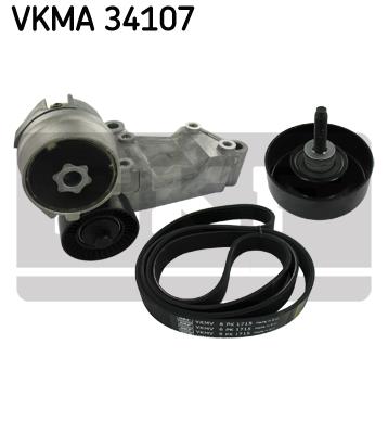 Zestaw paska osprzętu SKF VKMA 34107