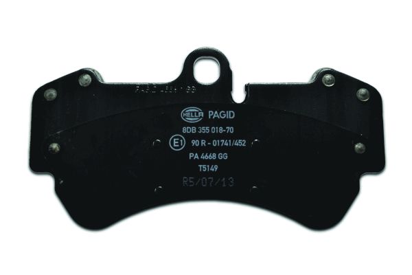 Klocki hamulcowe HELLA 8DB 355 018-701