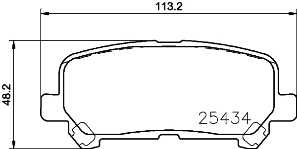 Klocki hamulcowe HELLA PAGID 8DB 355 020-601