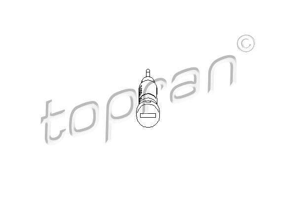 Wkładka zamka TOPRAN 109 719
