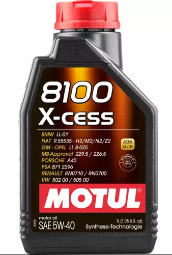Olej silnikowy MOTUL 5W40 8100 X-CESS 1L
