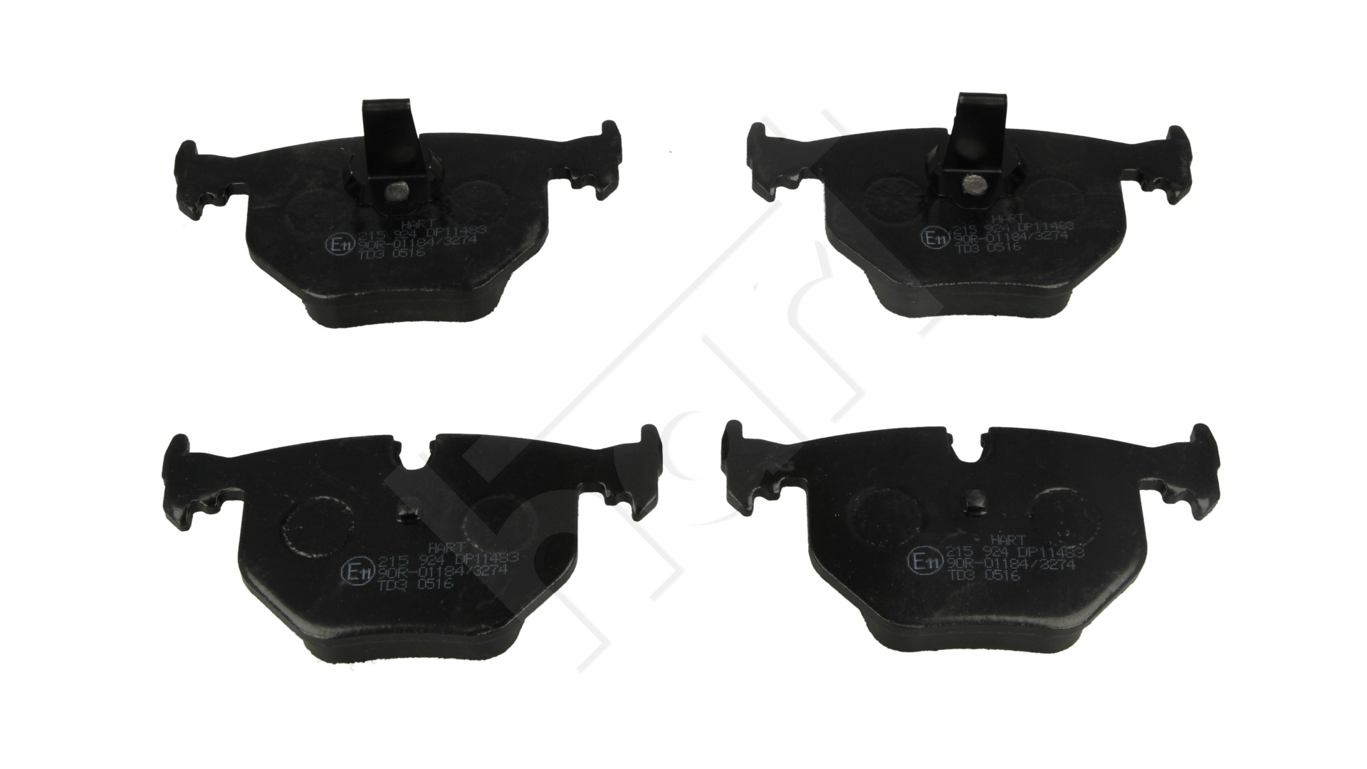 Klocki hamulcowe HART 215 924