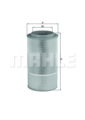 Filtr powietrza KNECHT LX 1024