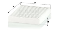 Filtr kabinowy MANN-FILTER CU 14 001