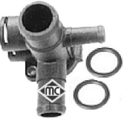 Króciec układu chłodzenia METALCAUCHO 03505